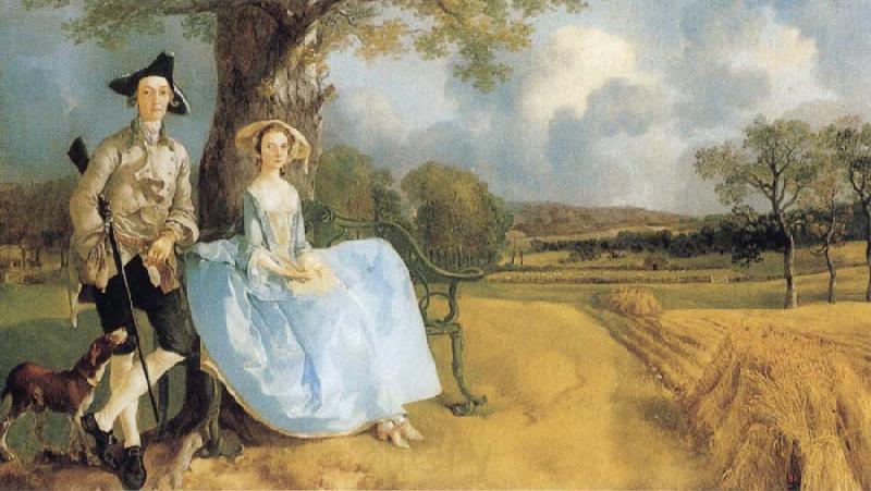 Thomas Gainsborough Robert Andrews and his Wife Frances